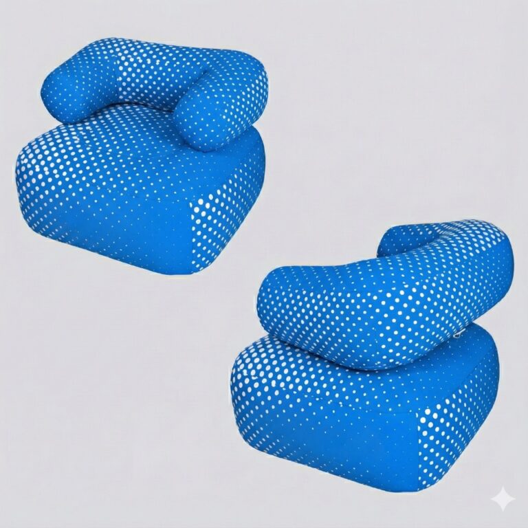 Fotel reklamowy szczelny Ivo – kompaktowy fotel dmuchany Ivo (szczelna konstrukcja na eventy)