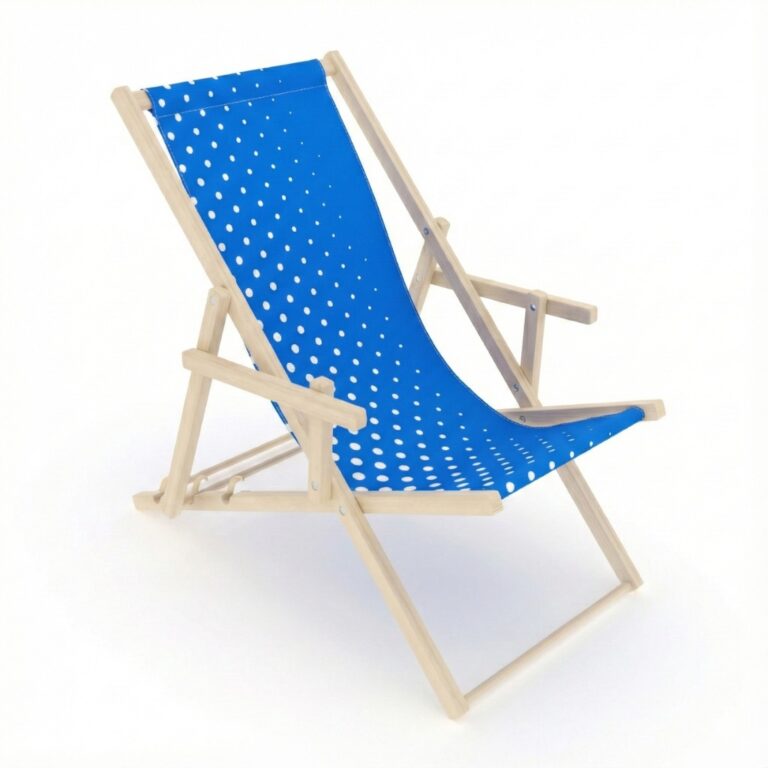 Leżak reklamowy COMO – wygodny leżak eventowy z personalizowanym nadrukiem