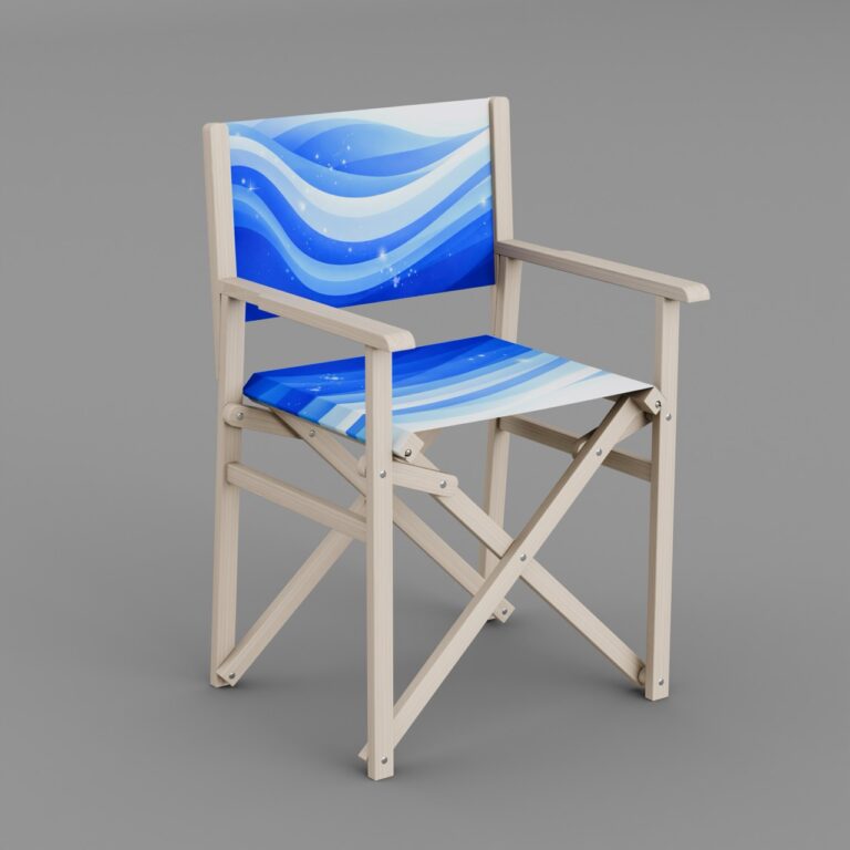 Krzesło reżyserskie drewniane Nemo